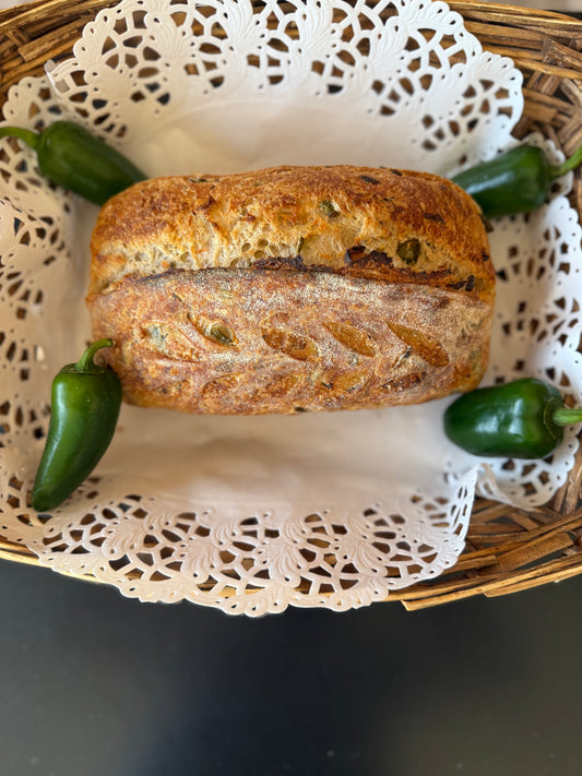 Organic Cheddar & Jalapeño Loaf